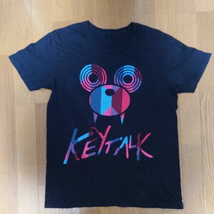 KEYTALK 半袖Tシャツ（ ブラック ） Lサイズ キートーク ロックT バンドT