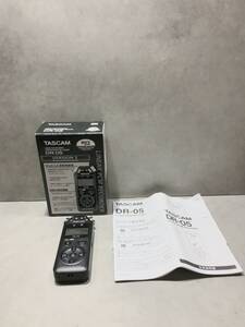 S8919◎TASCAM　タスカム　リニアPCMレコーダー　ボイス ハンディ 録音機器 DR-05【訳アリ】241115