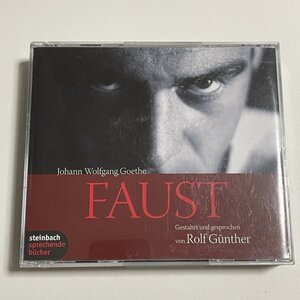 ドイツ語 オーディオブック 4枚組CD『ファウスト 第一部 Faust Der Tragoedie erster Teil (Audio-CD)』