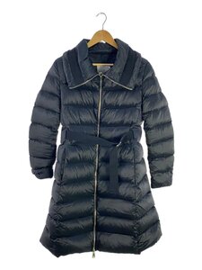 MONCLER◆ロングダウンジャケット/3/ポリエステル/BLK/無地/D20934933900//