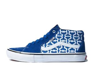 Supreme Vans Monogram S Logo Skate Grosso Mid "Blue" 28cm VN0A5KS15YE