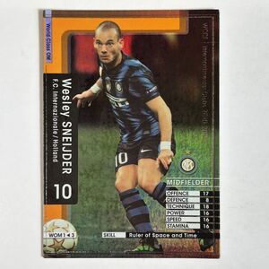 ♪♪WCCF 10-11 WOM ベスレイ・スナイデル Wesley Sneijder Internazionale 2010-2011♪四点落札で普通郵便送料無料♪