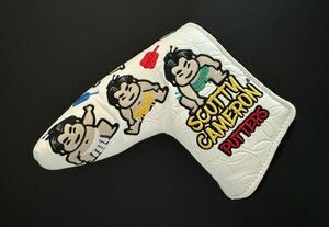 【未使用品】スコッティキャメロン パターカバー Headcover SUMO SLAMM’N White 限定品　相撲