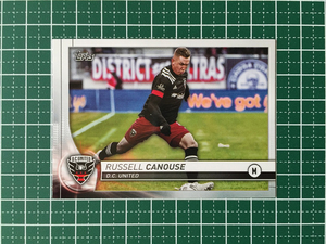 ★TOPPS 2020 MLS MAJOR LEAGUE SOCCER #92 RUSSELL CANOUSE［D.C. UNITED］ベースカード「BASE」★