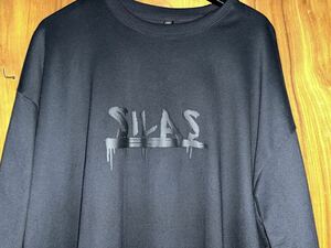 美品 silas サイラス Tシャツ 黒 zozotown購入品 半袖