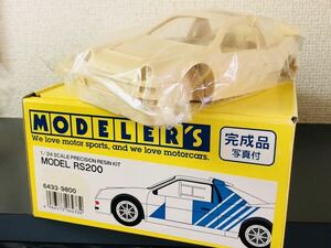 激レア！1/24 モデラーズ フォード RS200 1986 WRC レジンキット 検 ストラトス 037 デルタ S4 クワトロ 205 エスコート 240 RX-7 マンタ