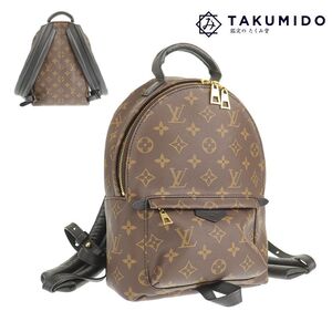 ルイヴィトン LOUIS VUITTON リュックサック パームスプリングス M44871 モノグラム ライン レザー 中古A 278627