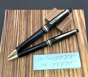 1円スタートMONTBLANC ボールペン 161 164 セット モンブラン マイスターシュテュック 送料無料 