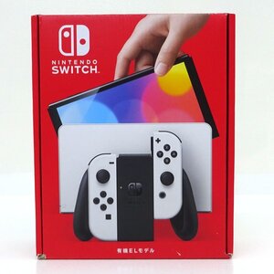 ★中古★Nintendo Switch 本体 Joy-Con(L)/(R)ホワイト 有機ELモデル HEG-S-KAAAA (ニンテンドースイッチ/任天堂)★【GM649】