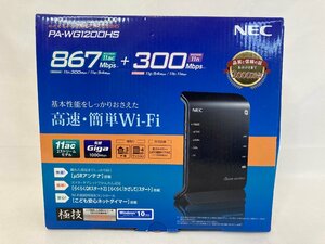 NEC Aterm 無線LANルーター WG1200HS PA-WG1200HS(通電確認済)