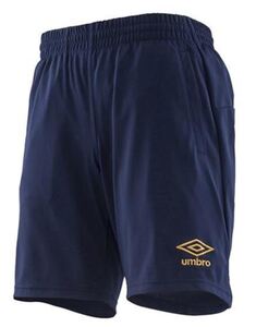 【KCM】Z-umbro-242-M★展示品★【UMBRO/アンブロ】メンズ　DRY-SONIX プラクティスパンツ　サッカー　UUULJD81　ネイビー　サイズ M