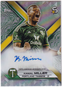 【カマル ミラー/Kamal Miller】2024 Topps MLS Auto 直筆サイン