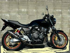 ヤフオクで買うならこれ！CB400SF NC42 Revo 走行3千キロ美車極上　車検切れ