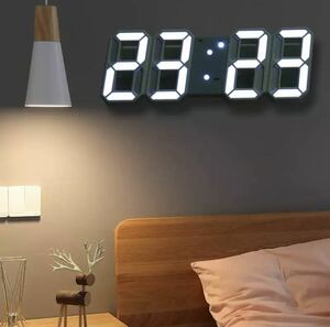 A010LED デジタル時計 壁掛け時計 置き時計 壁掛け 置時計 CLOCK 時計 アラーム インテリア 全10色 