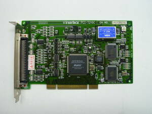 【動作品】Interface/インタフェース 4軸絶縁パルスモーションコントローラ PCI-7210C PCIバス