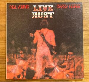 Neil Young & Crazy Horse / Live Rust 日本盤 レコード LP 2枚組