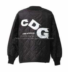 ■激レア■CDG × ALPHA INDUSTRIES ライナージャケット（アルファ Wネーム）■S■黒■新品タグ付■国内正規品