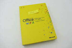 Microsoft Office for mac 2011 Home & Student macintosh 正規品 パッケージ 版 ワード/エクセル/パワーポイント/SS05