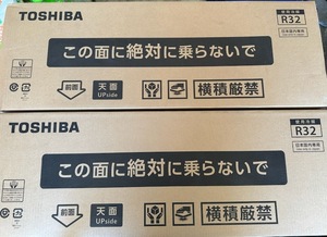 福岡～未使用　東芝 ルームエアコン N-Mシリーズ 14畳用 単相100V ホワイト 　RAS-N401M-W　1台