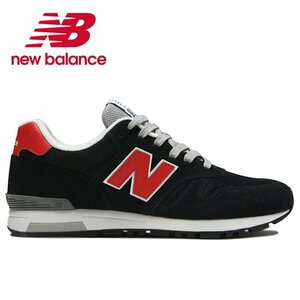 新品 未使用 ニューバランス 26.5cm new balance ML565 BR1(ブラック/レッド)