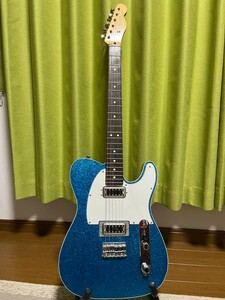 ほぼ新品！　Fender フェンダー テレキャスター Made in Japan Limited Sparkle Telecaster BLUE (フェンダージャパン)　※保証書付き