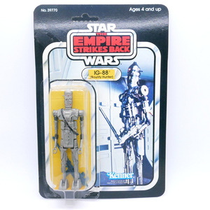 Kenner Star Wars ESB 31 Back A IG-88 Bounty Hunter Figure UNPUNCHED Vintage 1980