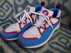 NIKE HUARACHE 30.5cm US12.5 白水紫 美品 エア ハラチ ライト