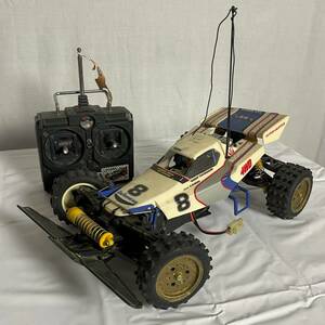 現状品 ジャンク扱い ★ 田宮 タミヤ TAMIYA RCカー ラジコン ブーメラン プロポ付き ★ レトロ 当時物 車 バギー 部品取り 修理 