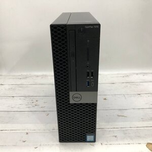 DELL OptiPlex 7070 Core i9 9900 3.10GHz/32GB/512GB(NVMe) 〔1216D02〕