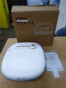 中古 GOQRAQ フットバス B-HO03009/10 折り畳み式 [Q-134] 送料無料(北海道・沖縄・離島・佐川急便中継料金がかかる地域は除く)