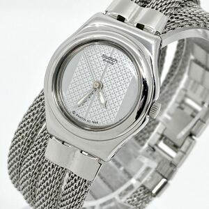Swatch IRONY 腕時計 ウォッチ クォーツ quartz Swiss ブレスレット シルバー 銀 スウォッチ アイロニー Y1077