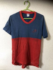 ナイキオレンジタグメッシュTシャツ　検)アメカジ　ビンテージ M