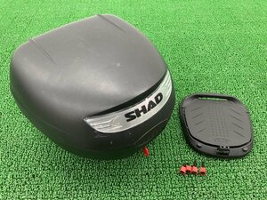 SHAD製 トップケース 社外 中古 バイク 部品 SH26 26L 割れ欠け無し 品薄 希少品