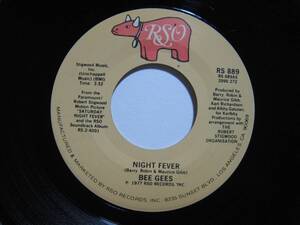 【7”】 BEE GEES / NIGHT FEVER US盤 ビー・ジーズ 恋のナイト・フィーヴァー