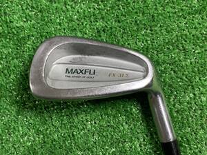 【AI-2061】中古 単品アイアン　DUNLOP ダンロップ　MAXFLI マックスフライ　FX-31Σ　9番アイアン　純正カーボン　S