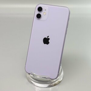 Apple iPhone11 128GB Purple A2221 MWM52J/A バッテリ85% ■SIMフリー★Joshin8064【1円開始・送料無料】