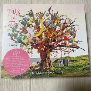 【中古品】絢香 This is Me 10th anniversary BEST 初回生産限定盤 CD3枚+DVD AKCO-90042~4/B