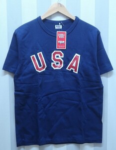 at2570/未使用品ダブルワークス USA 半袖Tシャツ 日本製DUBBLE WORKS 送料200円 