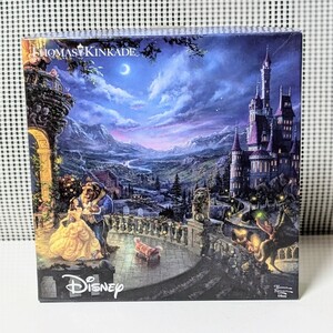 未使用 DISNEY THOMAS KINKADE 750 トーマスキンケード ディズニーコレクション 美女と野獣 月光の下のダンス 750ピースパズル 内袋未開封