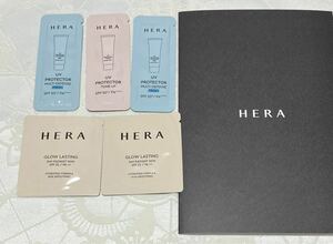 HERA ヘラ グロウ ラスティング ファンデーション UVプロテクター マルチディフェンス フレッシュ トーンアップ サンプルセット 試供品