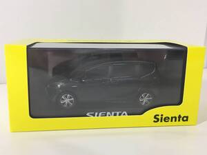 【未使用】 トヨタ シエンタ 1/30スケール ダイキャスト製 ミニカー ブラックマイカ カラーサンプル TOYOTA SIENTA