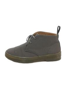 Dr.Martens◆チャッカブーツ/38/GRY/キャンバス/AW006