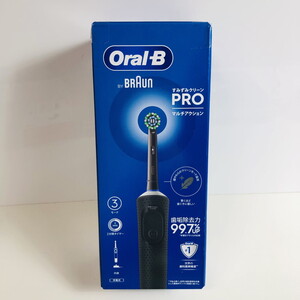 ICH【未使用品】未使用品 ブラウン オーラルB (Oral-B) すみずみクリーンPRO マルチアクション D103.413.3 BK〈106-241207-AA-05-ICH〉