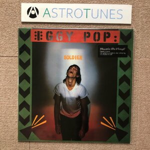 未開封新品 イギー・ポップ Iggy Pop 1980年 LPレコード ソルジャー Soldier 欧州盤 Punk / New wave 重量盤160g重量版 Glen Matlock