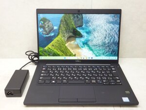 ☆1円☆第8世代☆DELL☆LATITUDE7390☆高解像度1920x1080☆Core i5 1.60GHz/8GB/SSD256GB/無線/Bluetooth/カメラ/Office/Windows 11 Pro☆