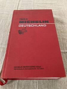 MICHELIN DEUTSCHLAND 1984 ミシュランガイド　ドイツ　1984