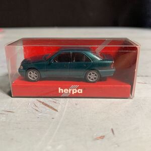 ヘルパ herpa ミニチュアモデル ミニカー 1/87 メルセデス・ベンツ Cクラス MERCEDES-BENZ C-KLASSE ドイツ製 (A-129)