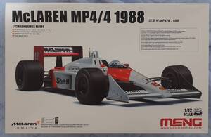 売切り MENG 1/12 McLAREN MP4/4 1988 未開封 未組立 Marlboroデカール付き