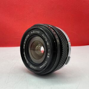 ♪ OLYMPUS OM-SYSTEM H.ZUIKO AUTO-W F2.8 24mm カメラ レンズ 単焦点 マニュアルフォーカス オリンパス 