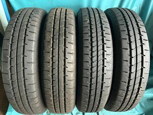 ②2023.2022年製145/80R13バリ山！中古タイヤ4本セット　 BRIDGESTONE ニューノ　ブリヂストン NEWNO